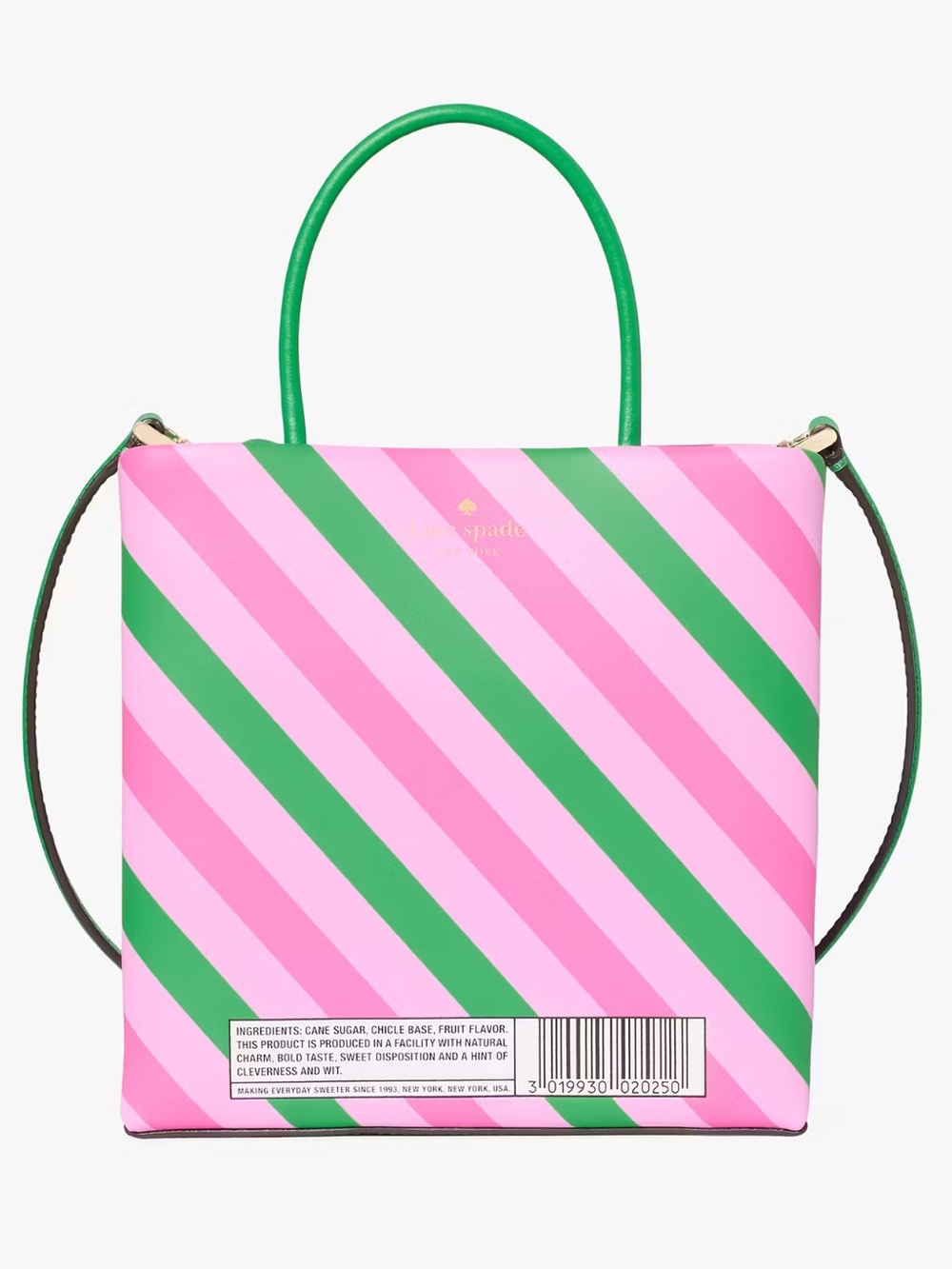 $329 Kate Spade ♠️ Bubble Gum Mini Tote Crossbody Leather NWT Novelty Designer - Picture 5 of 9